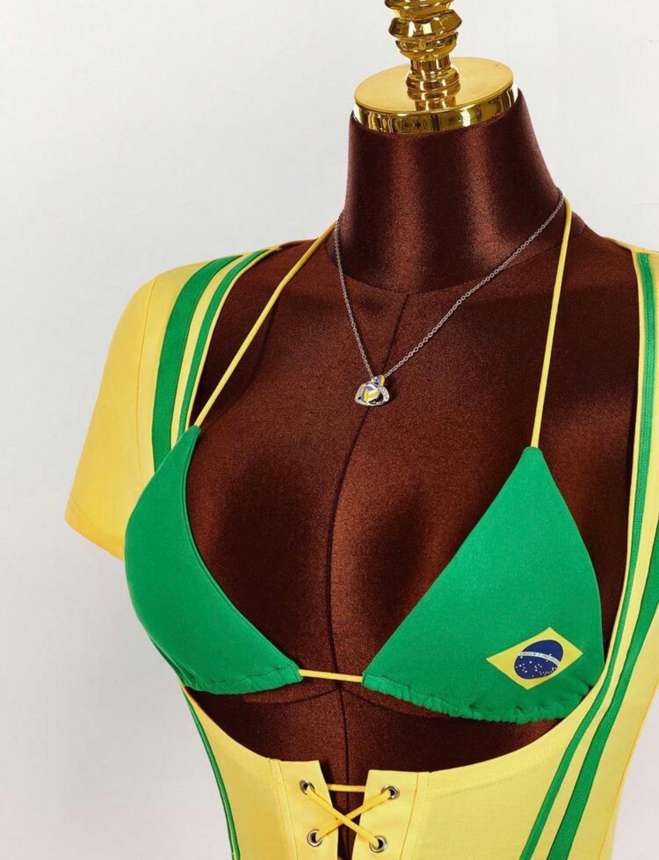 Cropped 2 peças Brasil - Imagem 7