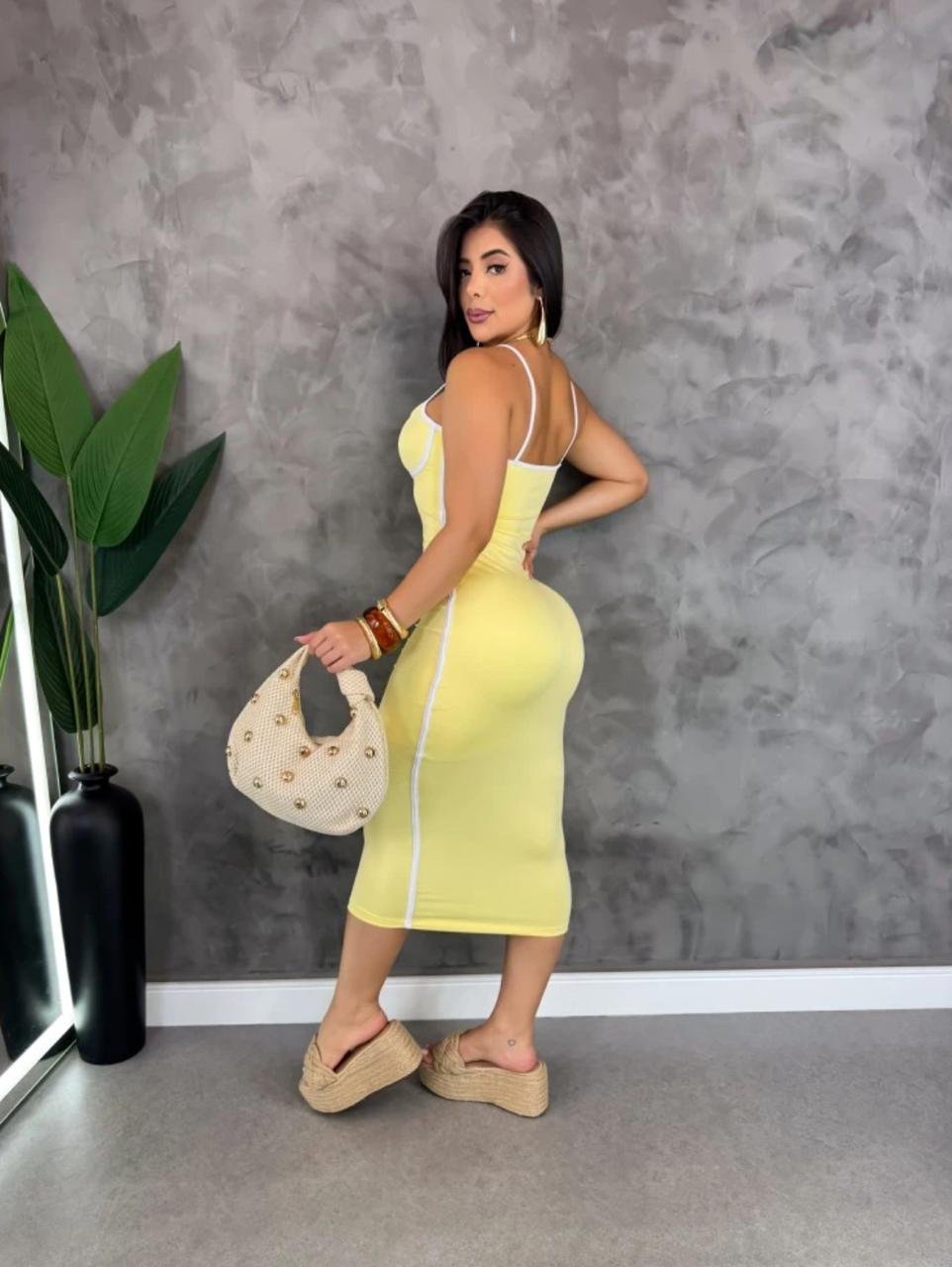 Vestido MIDI alcinha - Imagem 6